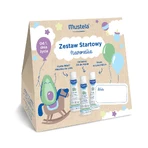 Стартовий набір Mustela для новонароджених, лосьйон для тіла, 100 мл + очищувальний лосьйон, 100 мл + очищувальна вода, 100 мл: ціни та характеристики