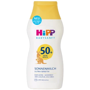 HiPP Babysanft, защитный лосьон для подкожного жира, SPF 50+, 200 мл