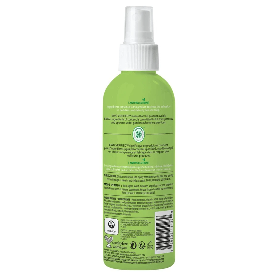 Attitude Natural Care, Спрей для распутывания воска, арбуз и кокос, 240 мл: цены и характеристики