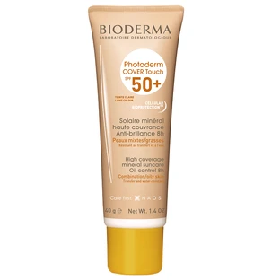 Bioderma Photoderm Photoderm Fluid Cover Touch SPF 50+ светлый оттенок, 40 г