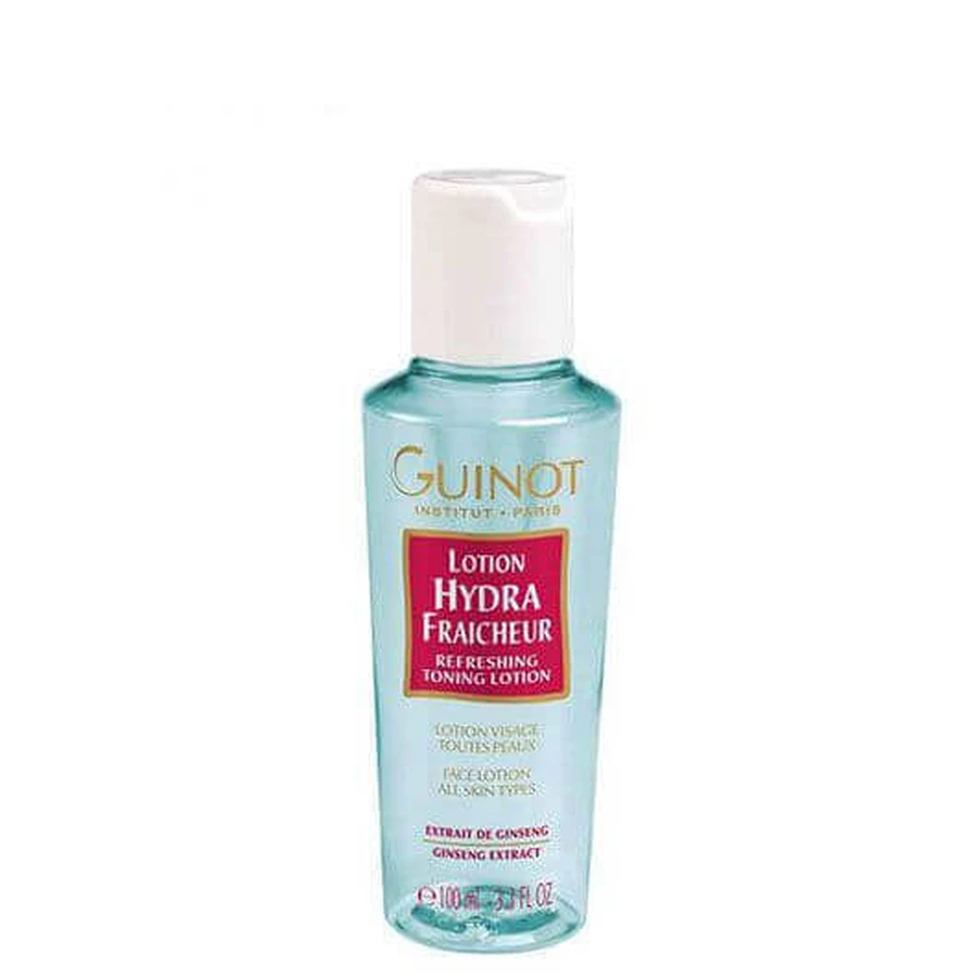 Тонізуючий лосьйон Guinot Hydra Fraicheur Toning Lotion для всіх типів шкіри 100мл: ціни та характеристики