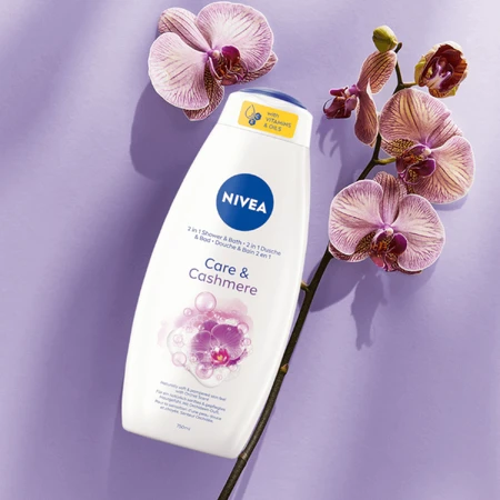 Nivea el душ и мытье тела 2в1 Care amp; Cashmere, 750 мл: цены и характеристики