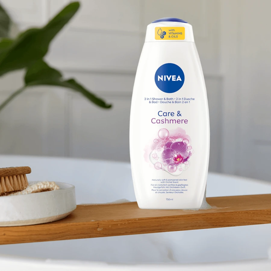Nivea el душ и мытье тела 2в1 Care amp; Cashmere, 750 мл: цены и характеристики
