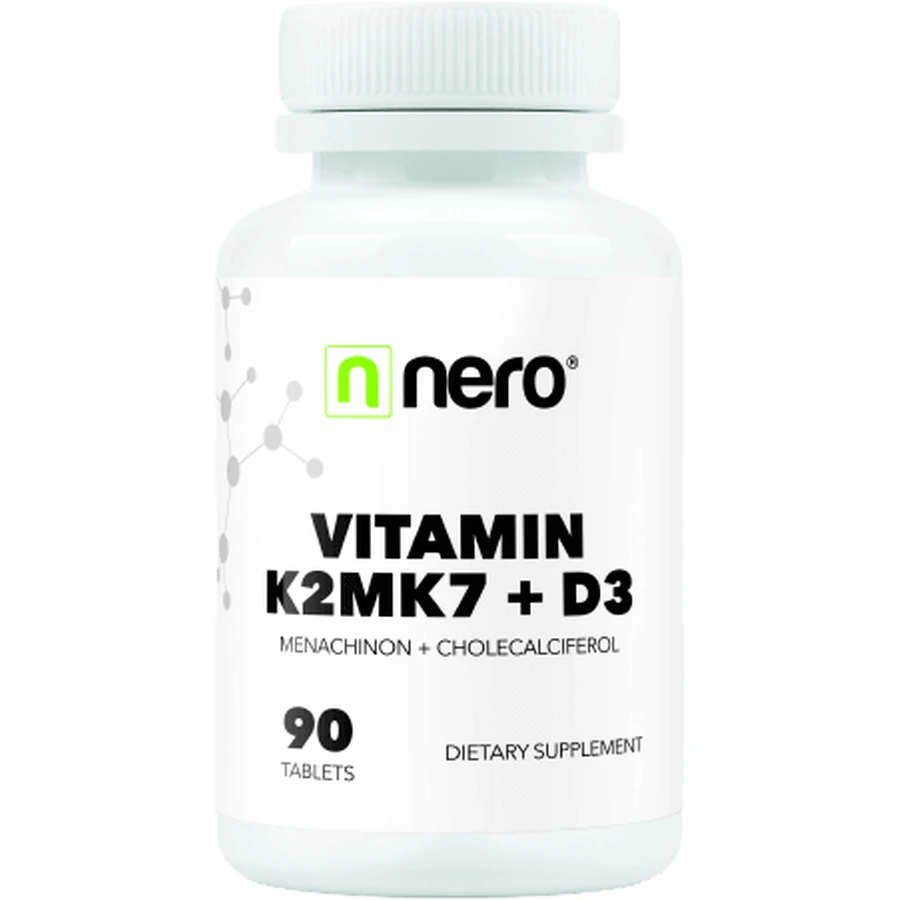 Nero Вітамін K2+D3 90 таблеток: ціни та характеристики