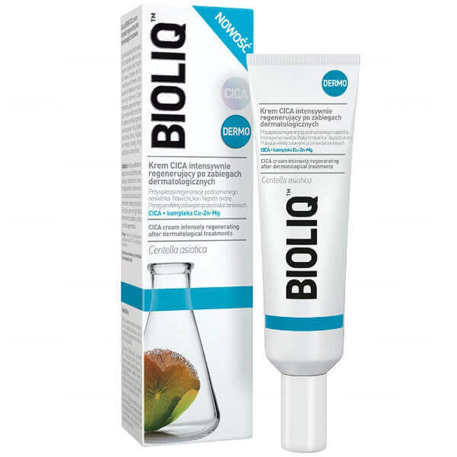 Bioliq Dermo, CICA интенсивный регенерирующий крем после дерматологических процедур, 30 мл: цены и характеристики