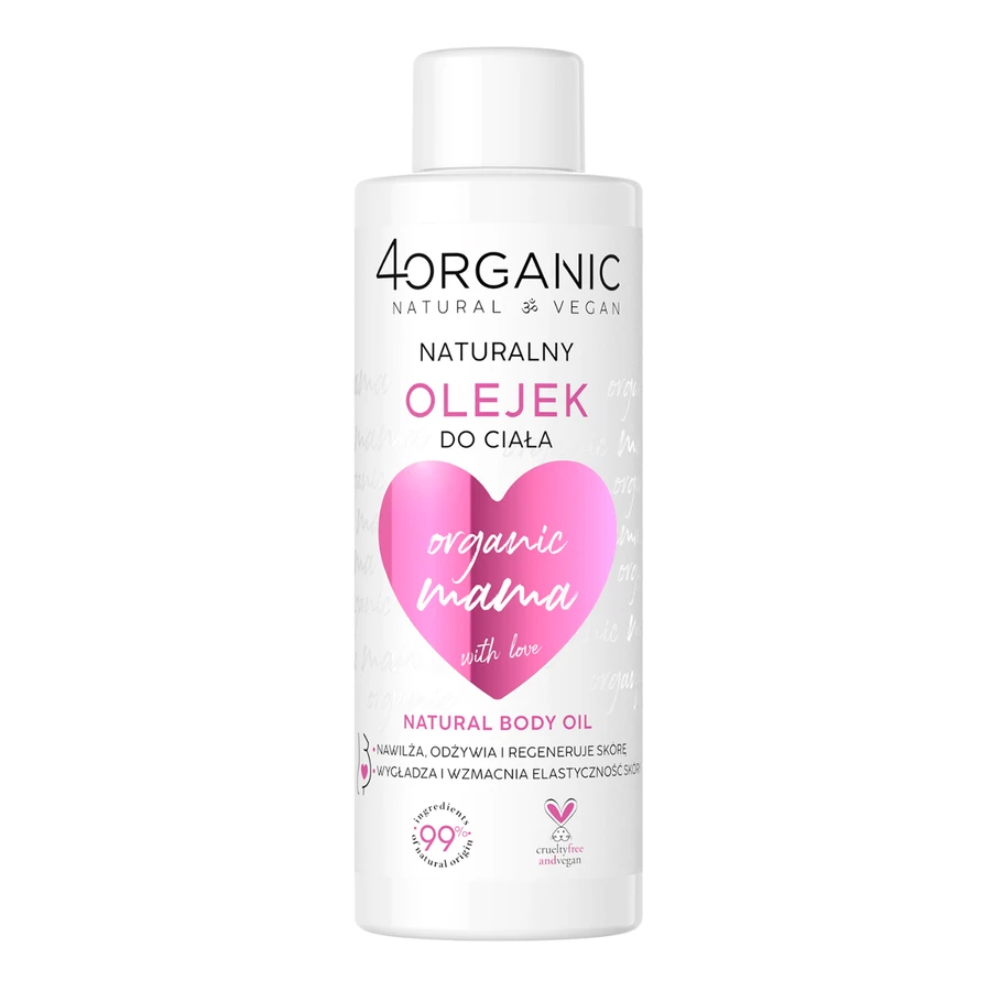 4organic Organic Mama Натуральное масло для тела, 125 мл: цены и характеристики