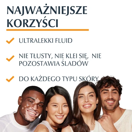 Eucerin Sun Hydro Protect, ультразволожуючий захисний флюїд, SPF 50+, 50 мл: ціни та характеристики
