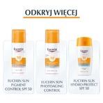 Eucerin Sun Hydro Protect, ультразволожуючий захисний флюїд, SPF 50+, 50 мл: ціни та характеристики