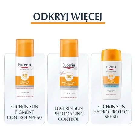 Eucerin Sun Hydro Protect, ультразволожуючий захисний флюїд, SPF 50+, 50 мл: ціни та характеристики