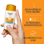Eucerin Sun Hydro Protect, ультразволожуючий захисний флюїд, SPF 50+, 50 мл: ціни та характеристики