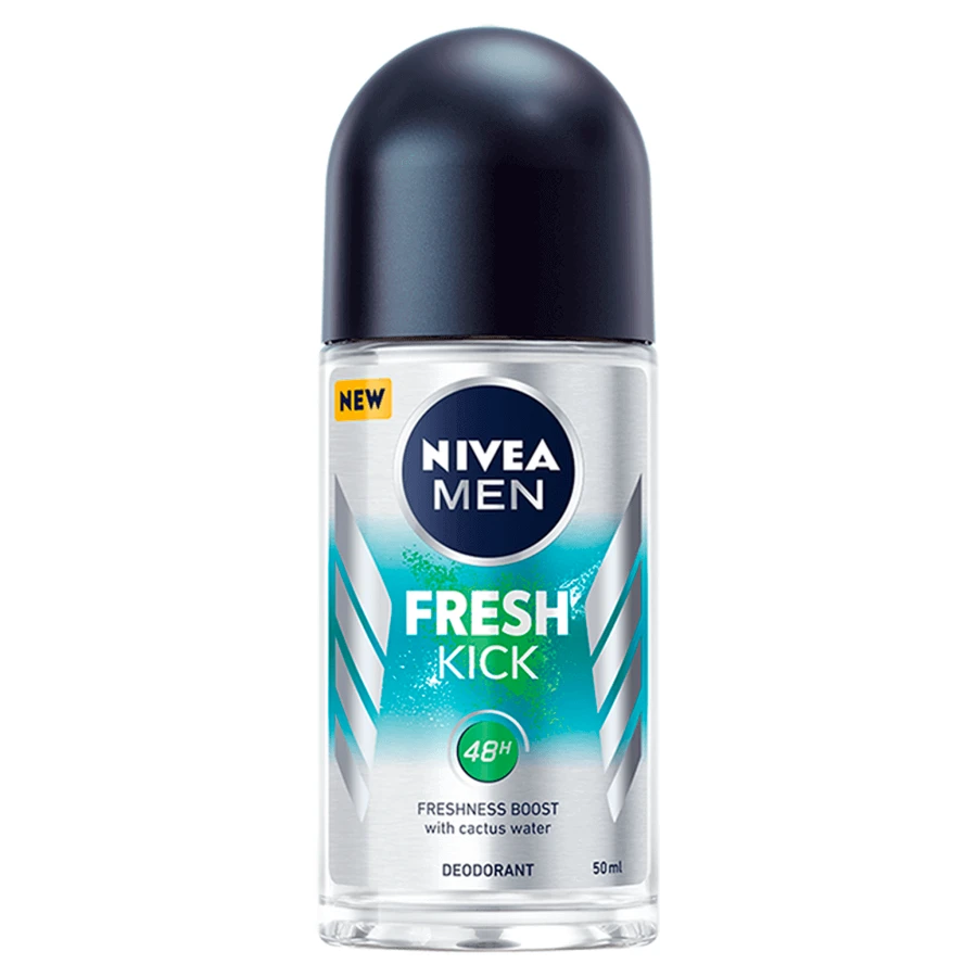 Nivea Men Fresh Kick Antiperspirant Roll-on, 50 мл: цены и характеристики