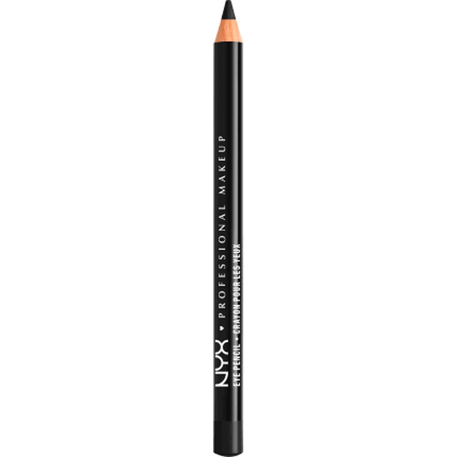 Nyx Professional MakeUp Тонкий карандаш для глаз 901 черный, 1 шт.: цены и характеристики