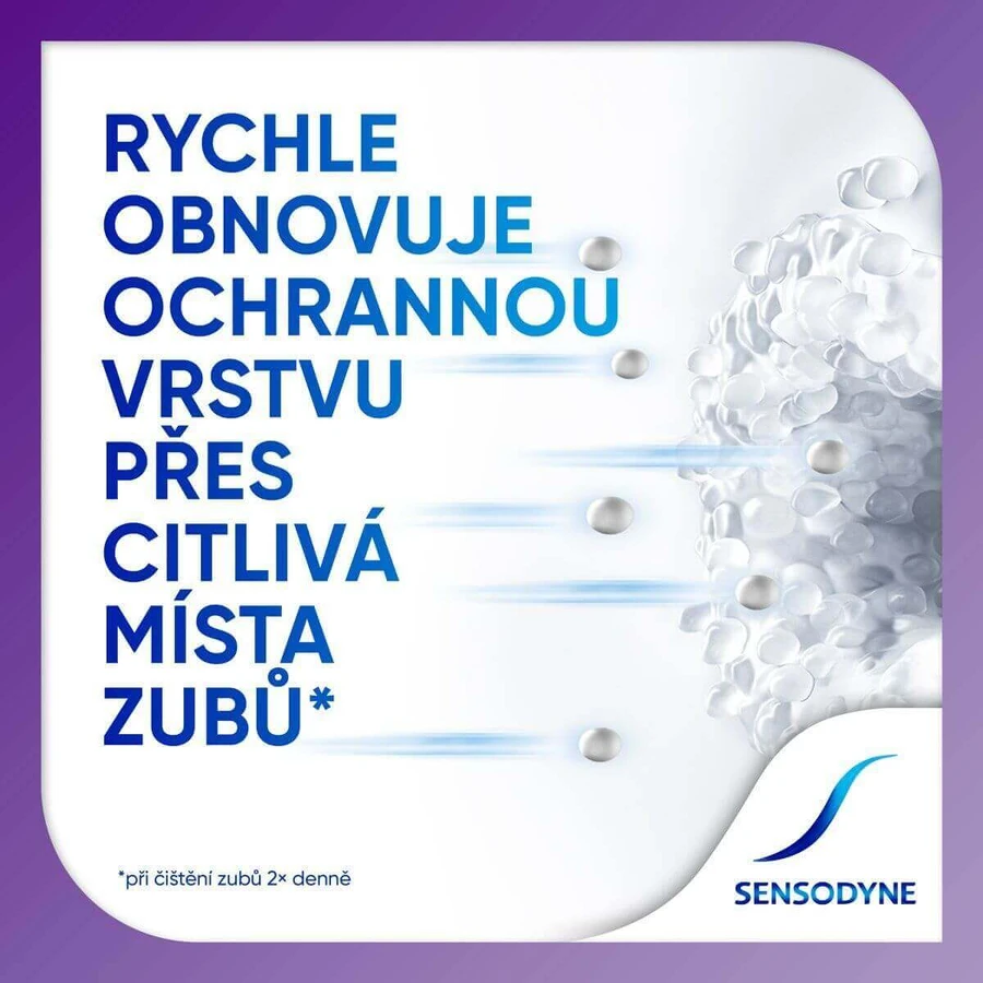 Sensodyne Отбеливающая зубная паста Rapid Relief Rapid Whitening 3 x 75 мл: цены и характеристики