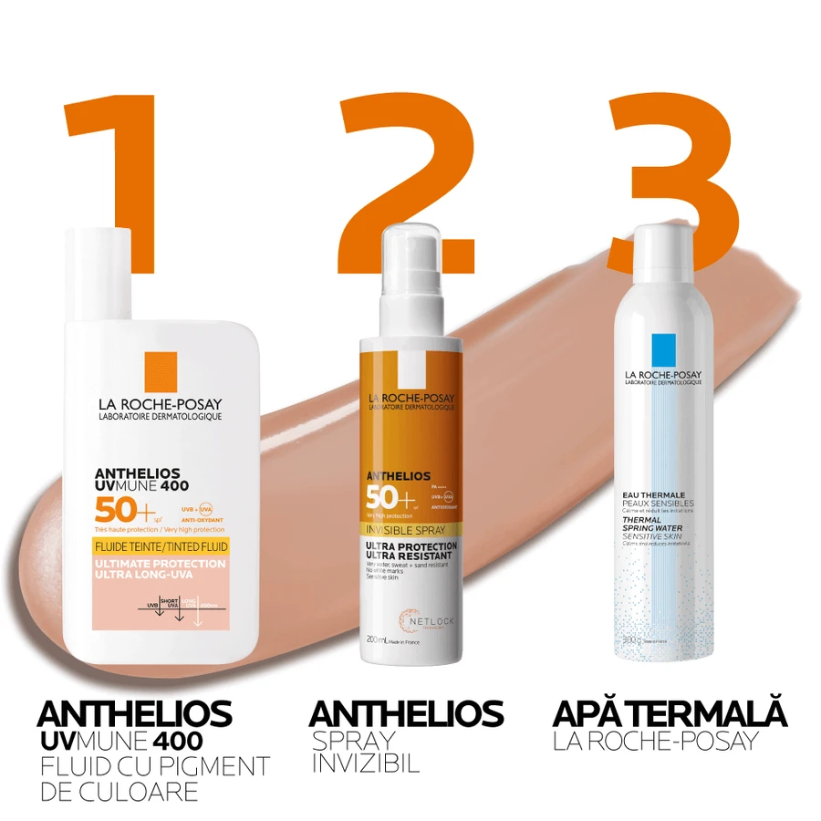 La Roche-Posay Anthelios Anthelios Відтінковий сонцезахисний флюїд SPF 50+ UVmune, 50 мл: ціни та характеристики
