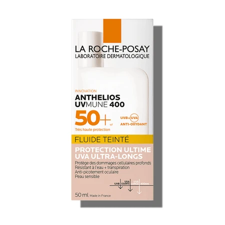 La Roche-Posay Anthelios Anthelios Відтінковий сонцезахисний флюїд SPF 50+ UVmune, 50 мл: ціни та характеристики