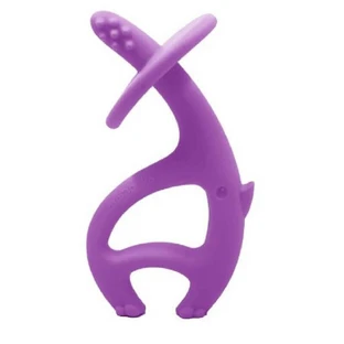 Силиконовое десневое кольцо, P8100, Фиолетовый слон, Mombella