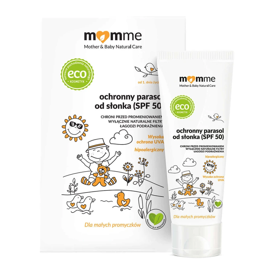 MomMe, Сонцезахисна парасолька SPF 50, 50 мл: ціни та характеристики