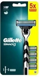 GILLETTE MACH3 SHAVER + 5NH 1×1 комплект, бритва + 5 сменных головок