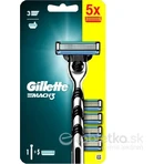 GILLETTE Mach3 SHAVER + 5NH 1×1 набір, бритва + 5 змінних головок: ціни та характеристики