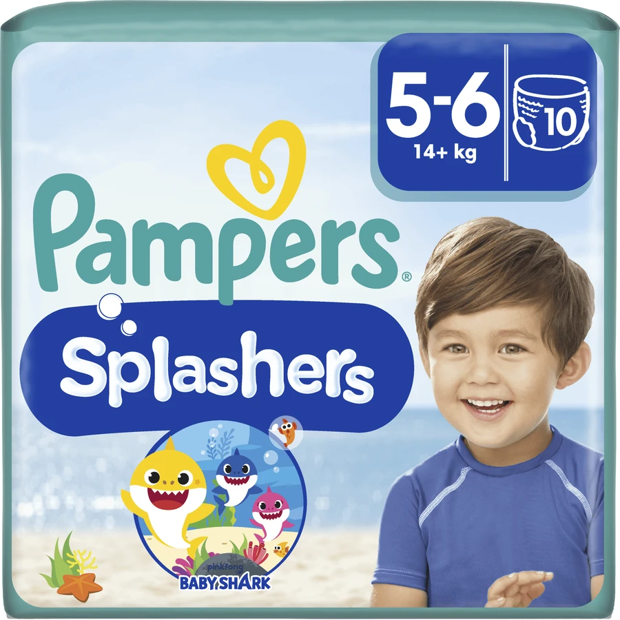 Pampers Splashers S5-6, 14+ кг 10 шт.: ціни та характеристики