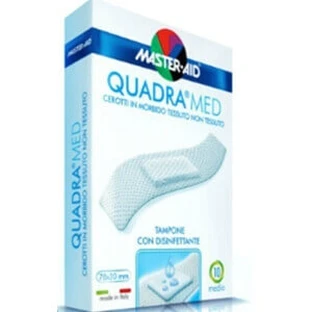 Пластыри для чувствительной кожи Quadra Med Master-Aid, 10 штук, Pietrasanta Pharma