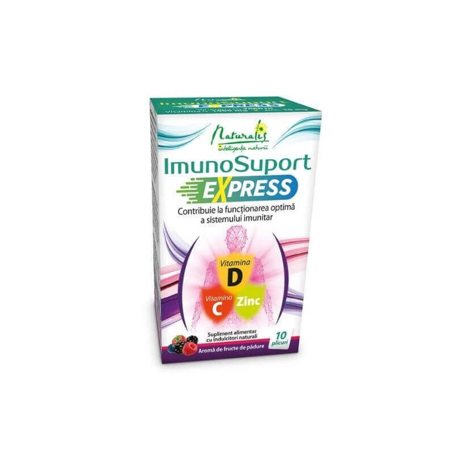 Naturalis ImunoSuport Express, 10 пакетиков, со вкусом ягод: цены и характеристики