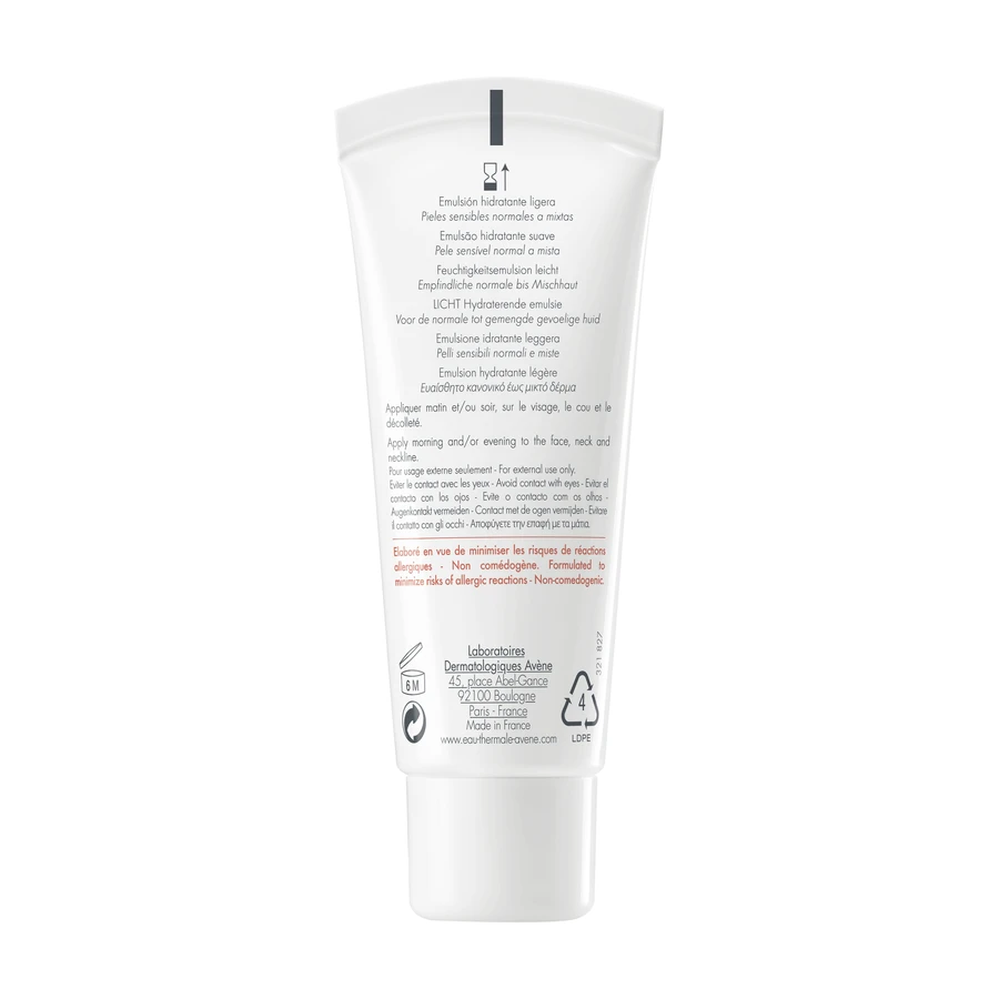 Эмульсия для лица Avene Hydrance Optimale Legere, увлажняющая, 40 мл: цены и характеристики