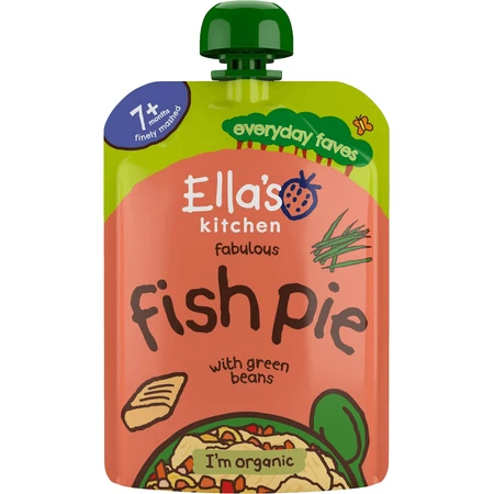 Ella's Kitchen Органический лосось с овощами 130 г: цены и характеристики