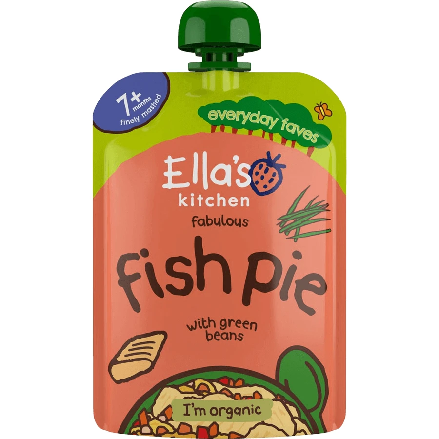 Ella's Kitchen Органический лосось с овощами 130 г: цены и характеристики