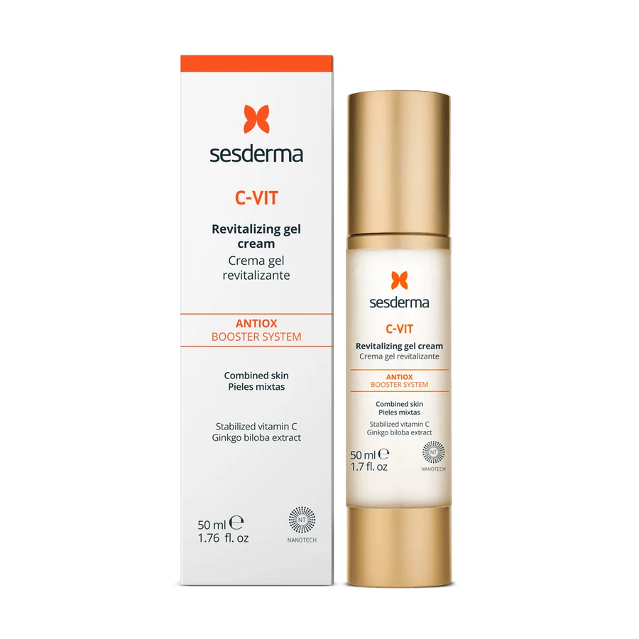 Sesderma C-Vit, відновлюючий крем-гель для обличчя, 50 мл: ціни та характеристики