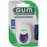 Зубна нитка - Зубна нитка, що розширюється, вощена, 30 м, Sunstar Gum
