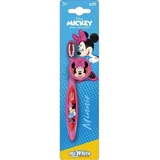 М'яка зубна щітка з присоскою для дітей Minnie Mouse, +3 роки, Mr White
