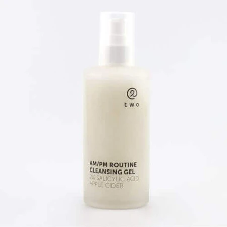 Дві косметичні засоби AM/PM ROUTINE CLEANSING GEL 2% SALICYLIC ACID APPLE CIDER 1×1 шт.: ціни та характеристики