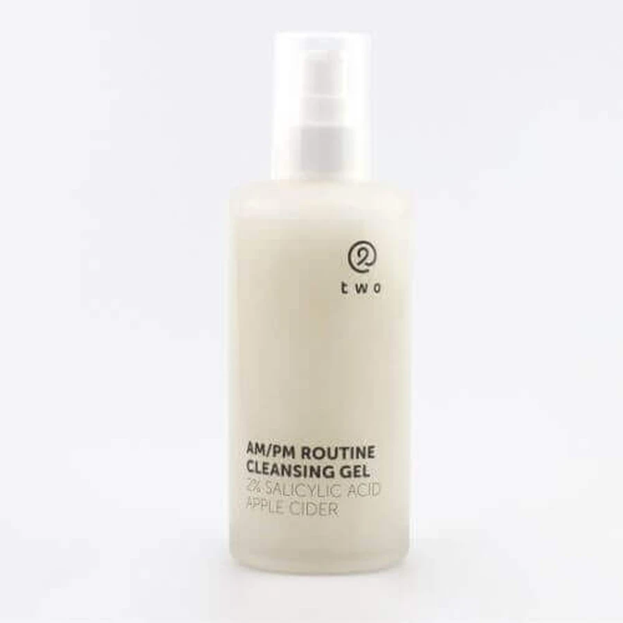 Дві косметичні засоби AM/PM ROUTINE CLEANSING GEL 2% SALICYLIC ACID APPLE CIDER 1×1 шт.: ціни та характеристики