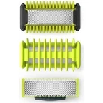 Philips OneBlade QP624/50 Змінні леза 360 для обличчя та тіла + гребінець для тіла та насадка для інтимних місць 1×1 шт, змінні леза: ціни та характеристики