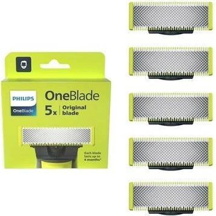 Philips OneBlade QP624/50 Змінні леза 360 для обличчя та тіла + гребінець для тіла та насадка для інтимних місць 1×1 шт, змінні леза: ціни та характеристики