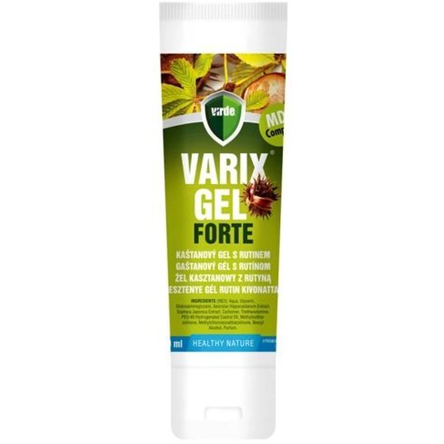 Гатановий гель Virde VARIX GEL FORTE з рутином 100 мл: ціни та характеристики