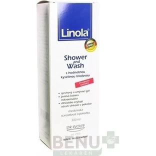 Linola Shower und Wasch 1×300 мл, эмульсионный гель