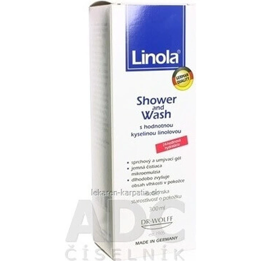 Linola Shower und Wasch 1×300 мл, эмульсионный гель: цены и характеристики