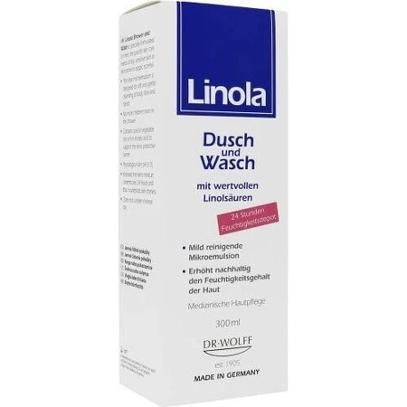 Linola Shower und Wasch 1×300 мл, эмульсионный гель: цены и характеристики