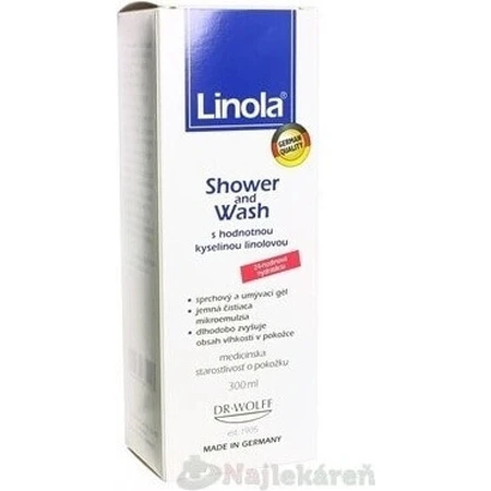 Linola Shower und Wasch 1×300 мл, эмульсионный гель: цены и характеристики
