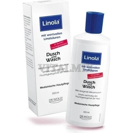 Linola Shower und Wasch 1×300 мл, эмульсионный гель: цены и характеристики