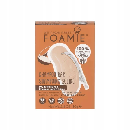 Foamie Solid Shampoo Kiss Me Argan 1×80 г, твердий шампунь: ціни та характеристики