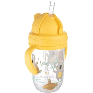Canpol babies Непроливающаяся чашка с соломинкой с весом 6м+ Экзотические животные итальянская 270 мл