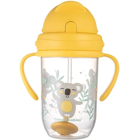 Canpol babies Непроливающаяся чашка с соломинкой с весом 6м+ Экзотические животные итальянская 270 мл: цены и характеристики