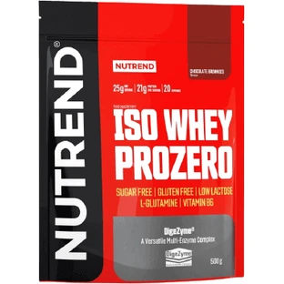 Шоколадне печиво Nutrend ISO Whey Prozero 500 г