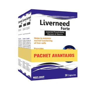Ливернид Форте EsVida Pharma Liverneed Forte 3 х 30 капсул