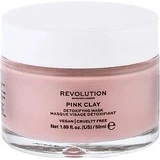 Рожева глиняна детоксикуюча маска для обличчя Revolution Skincare 1×1 шт