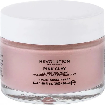 Рожева глиняна детоксикуюча маска для обличчя Revolution Skincare 1×1 шт: ціни та характеристики