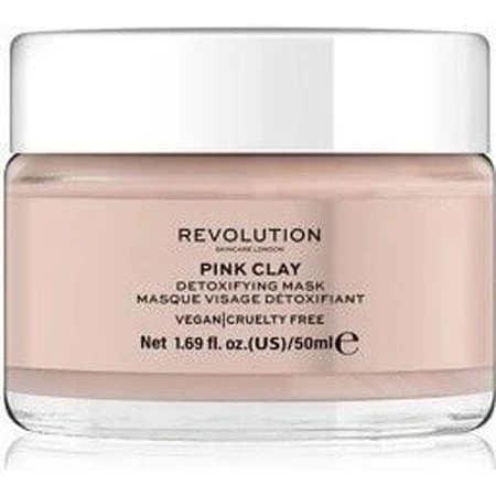 Рожева глиняна детоксикуюча маска для обличчя Revolution Skincare 1×1 шт: ціни та характеристики